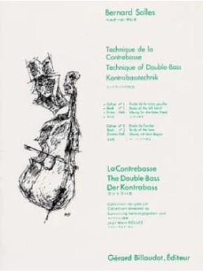 Technique de la contrebasse. Volume 1 : étude de la main gauche 